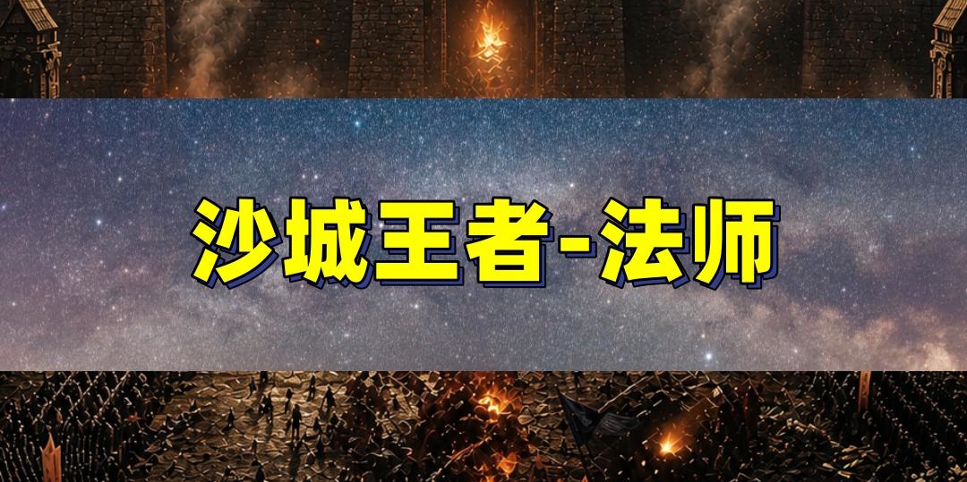 法师团才是沙城真正的王者