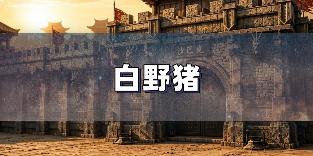白野猪分布刷新全攻略